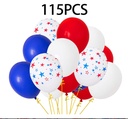 Five-Pointed Star Latex Balloon Set