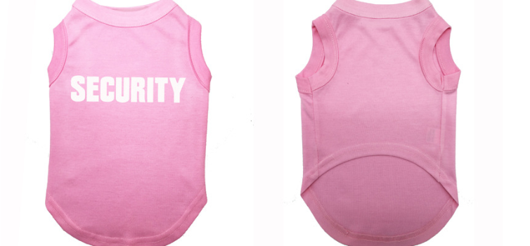 Pet clothing (M, Pink)