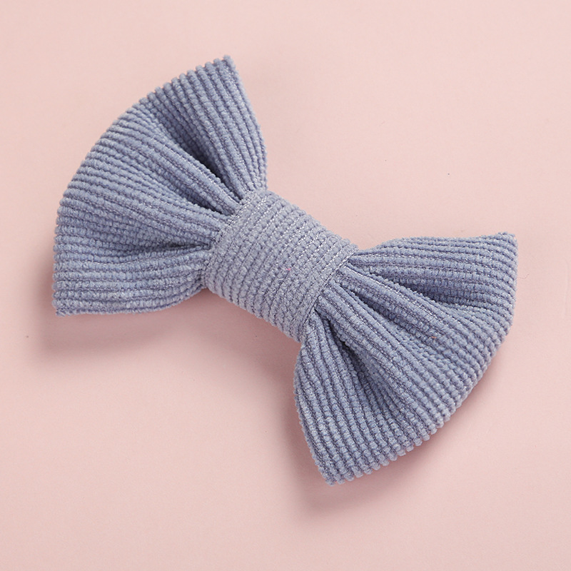 New Style Children's Corduroy Cute Hairpin (1)