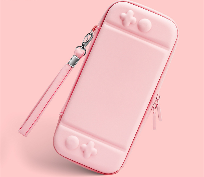 Protective Box Game Console OLED Bag (Pink)