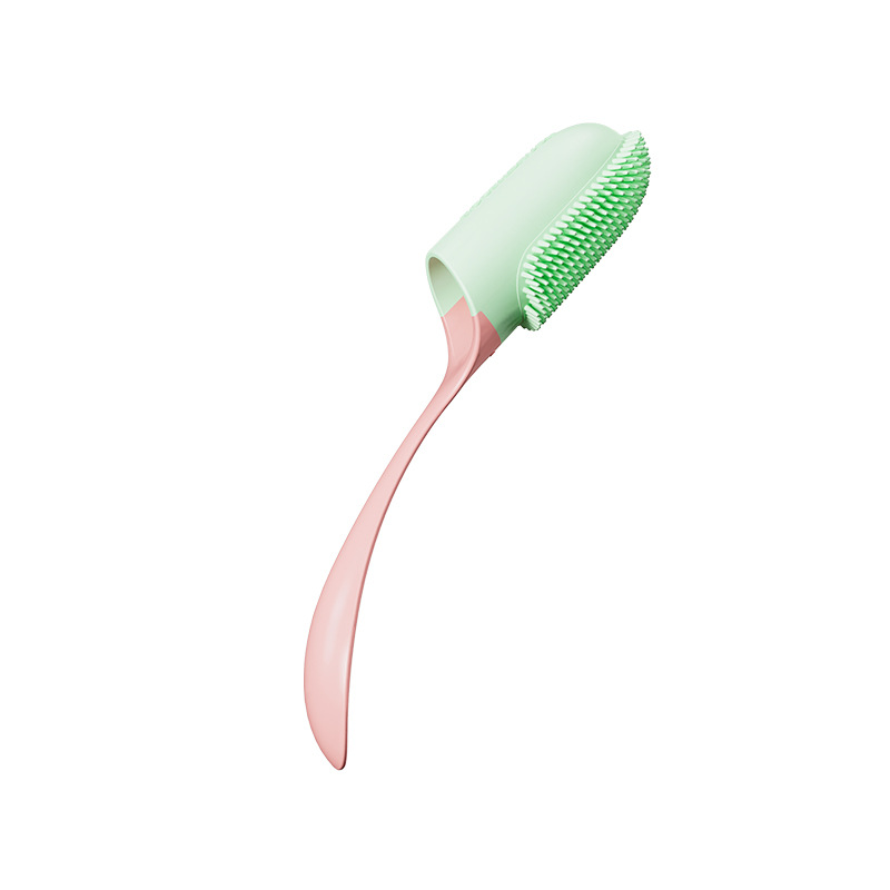 Dog Tooth Cleaning Brush Care Finger Wrap Cat Dog Oral Cleaning Toothbrush Tool Silicone Dog Cat Finger Toothbrush Supplies Pet Products (Pink)