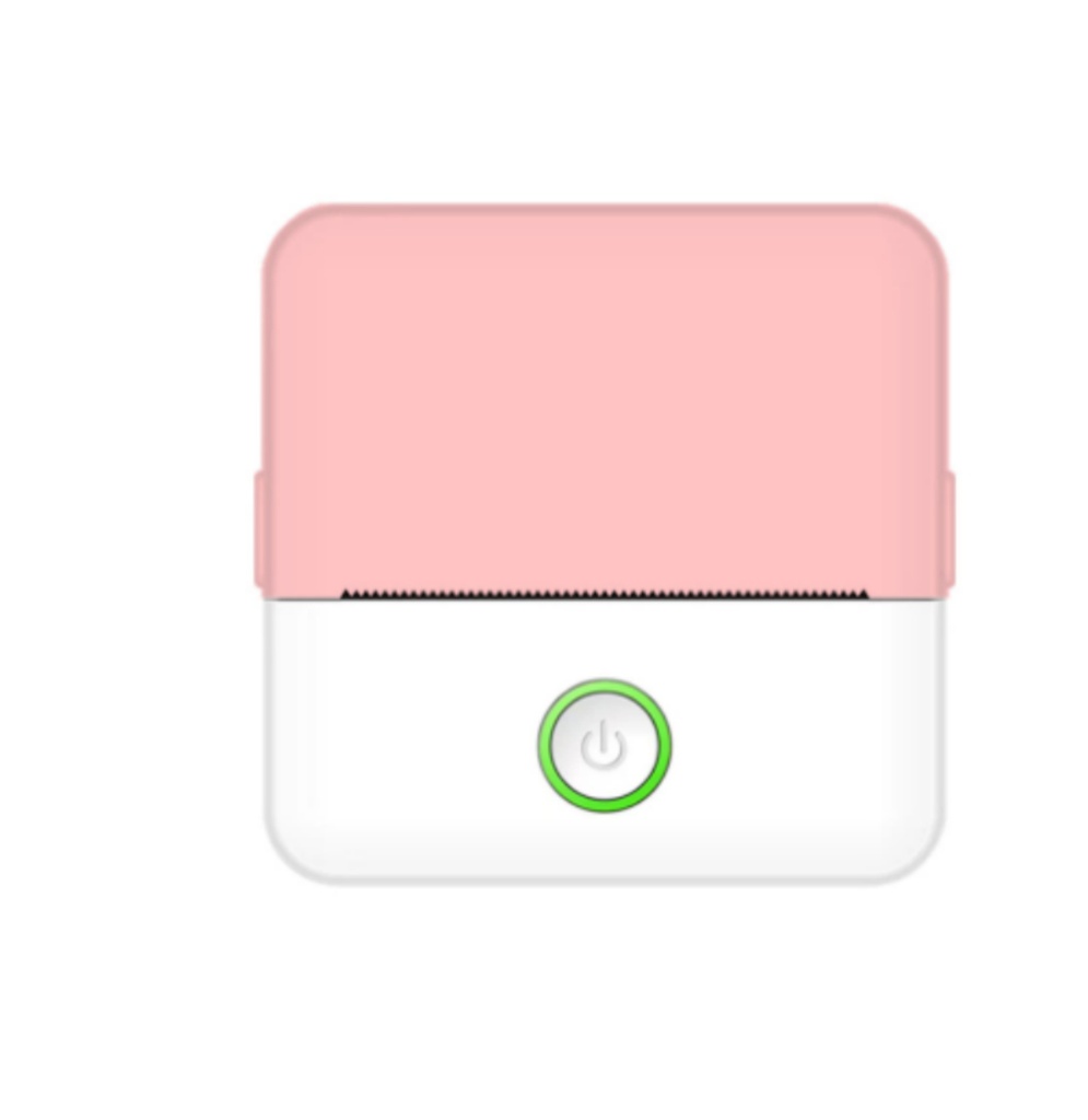 طابعة حرارية محمولة لطباعة الأسئلة الخاطئة (Pink)