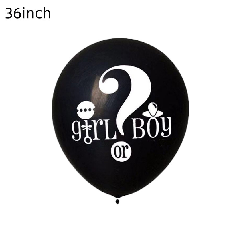Boys And Girls Gender Revealed Latex Balloons (Secret Ball oon)