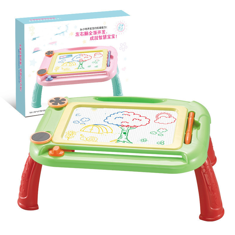 Children's Magnetic Writing Board Educational Early Education Toys (Apple Green)
