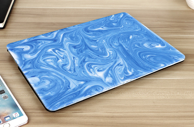 Marble Notebook Plastic Computer Case (Light Blue, 11Air)