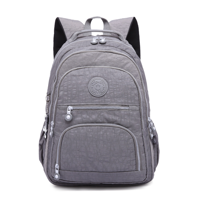 A luxury school bag also designed for sports activities, combining elegance and practicality  (7, Grey)