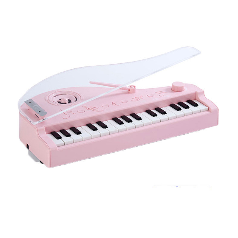 Toy Piano Children Musical Instruments (Pink)