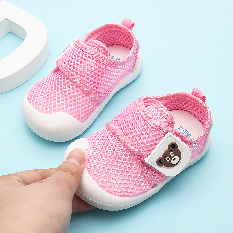 Baby Sandals Men's Toddler Shoes (15, Pink)