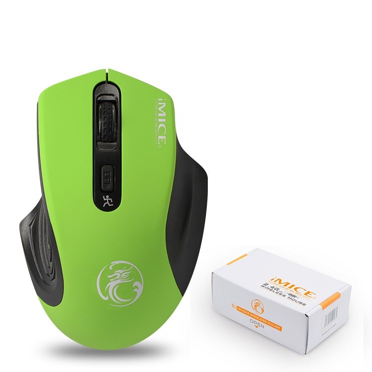 2.4G wireless mouse (Green, Ordinary)