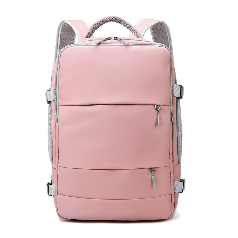 Multifunctional USB Large Capacity Diaper Bag (Pink)