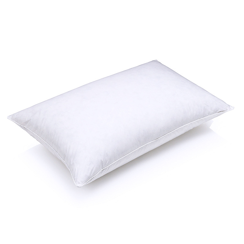 White Goose Pillow Filled With 90Down (45x75 [cm])