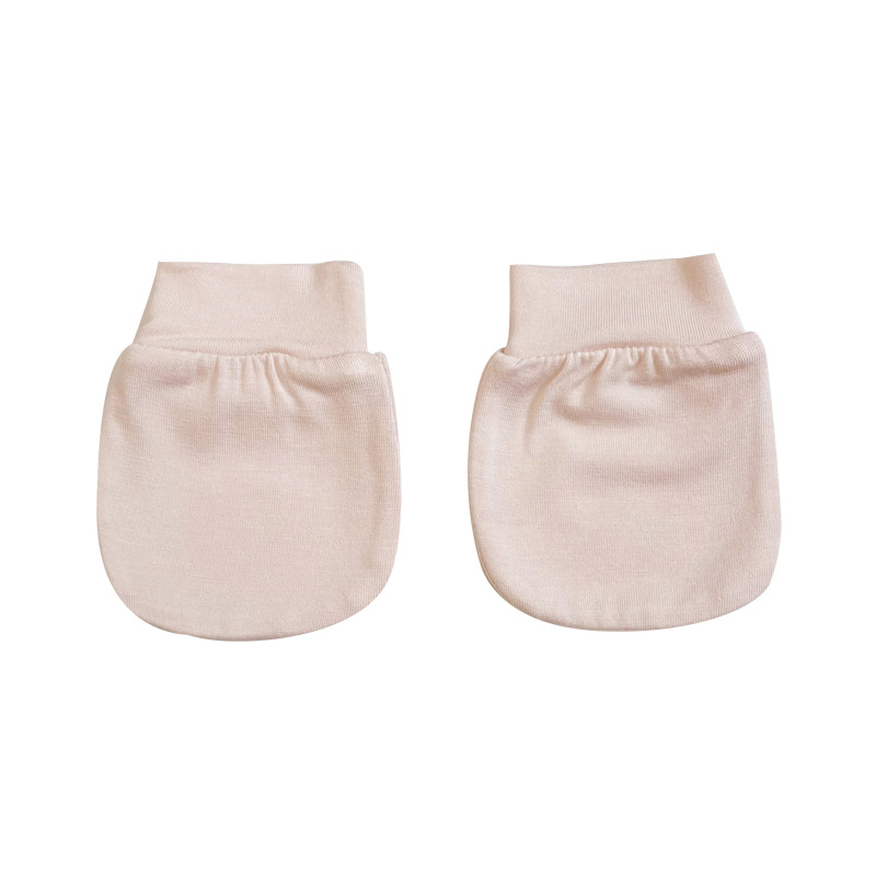 Bamboo Fiber Baby Clothes Baby Gloves (Pink)