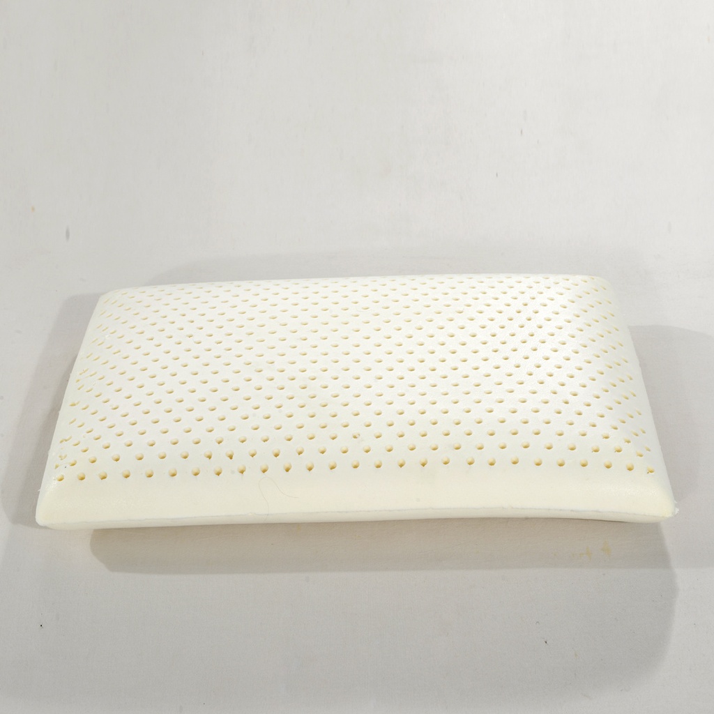 وسادة طبية للرقبة من اللاتكس الطبيعي التايلاندي مع حبيبات تدليك (70x40x14 [cm] - L)