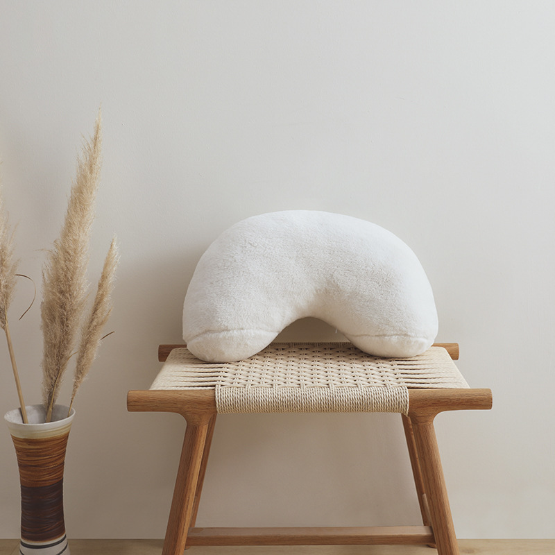 Rabbit Velvet Nordic Style Bedside Pillow (C)