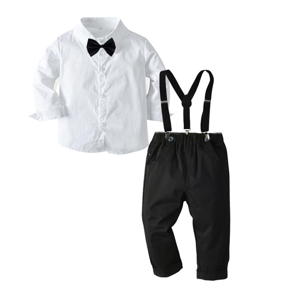 Boys' Suit Shirt Overalls Formal Wear Host's Dress (100 [cm])