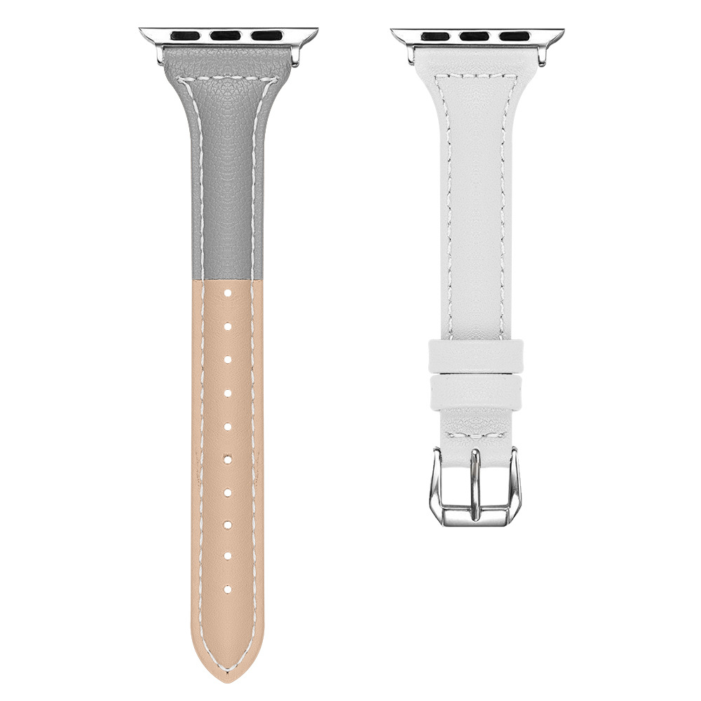 Xiaoman Waist 4th Generation T-Design Leather Strap (38 [mm], Off - White)