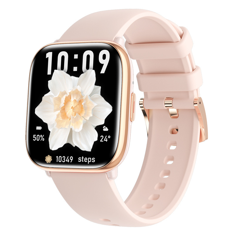 NFC Compass Smart Watch Bluetooth Call (Pink)