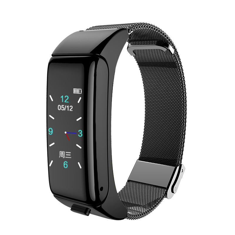 Smartwatch with Color Screen, Call Notifications, and Pedometer (style [1])
