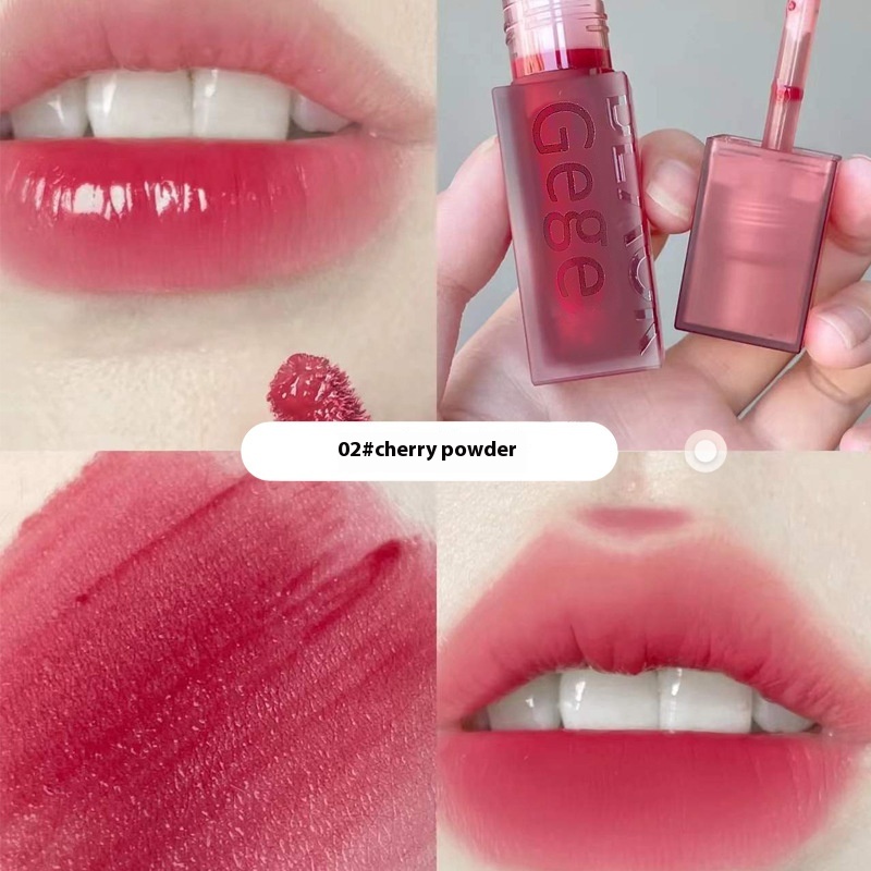 Matte velvet lipstick provides rich, long-lasting coverage  (Cherry Powder)