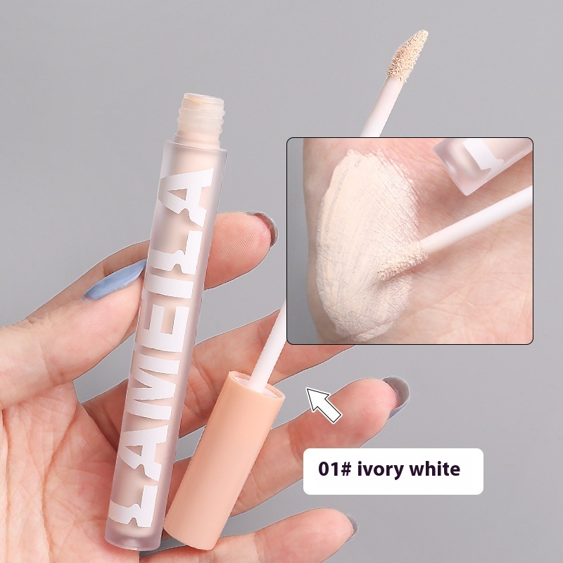 Full-Coverage Concealer Hides Freckles, Acne, & Dark Circles (Ivory White)