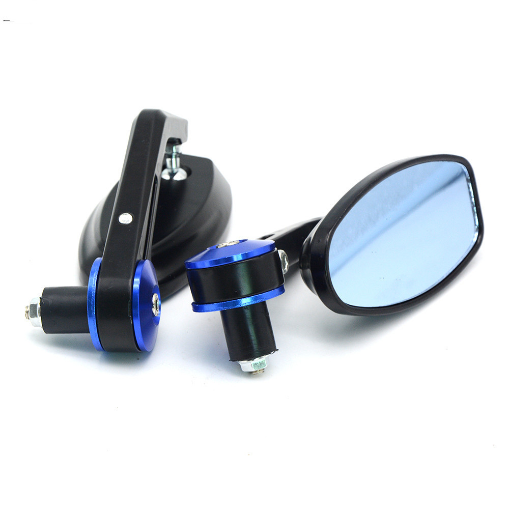 Flexible and Easy-to-Use Bicycle Rearview Mirrors (Blue)