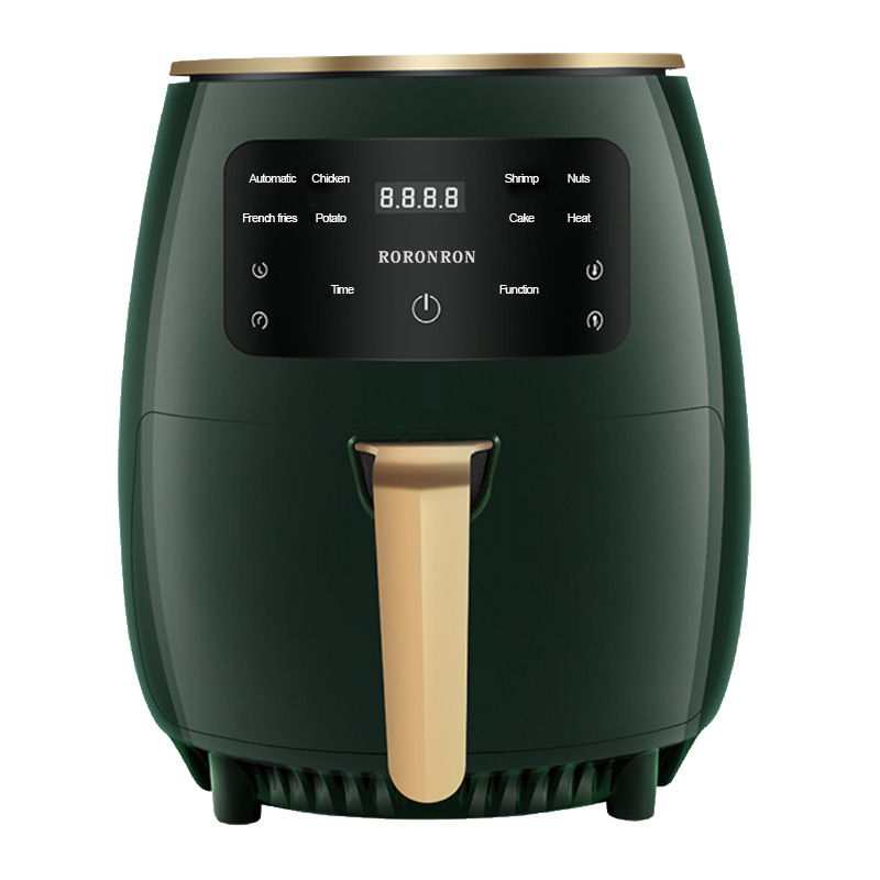 Smart Touch Air Fryer – Home Electric Fryer with a Practical and Technological Design (Green, EU - Standard 220 [v])