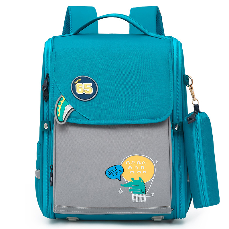 Children's Schoolbag Female Decompression And Weight Loss (Green)