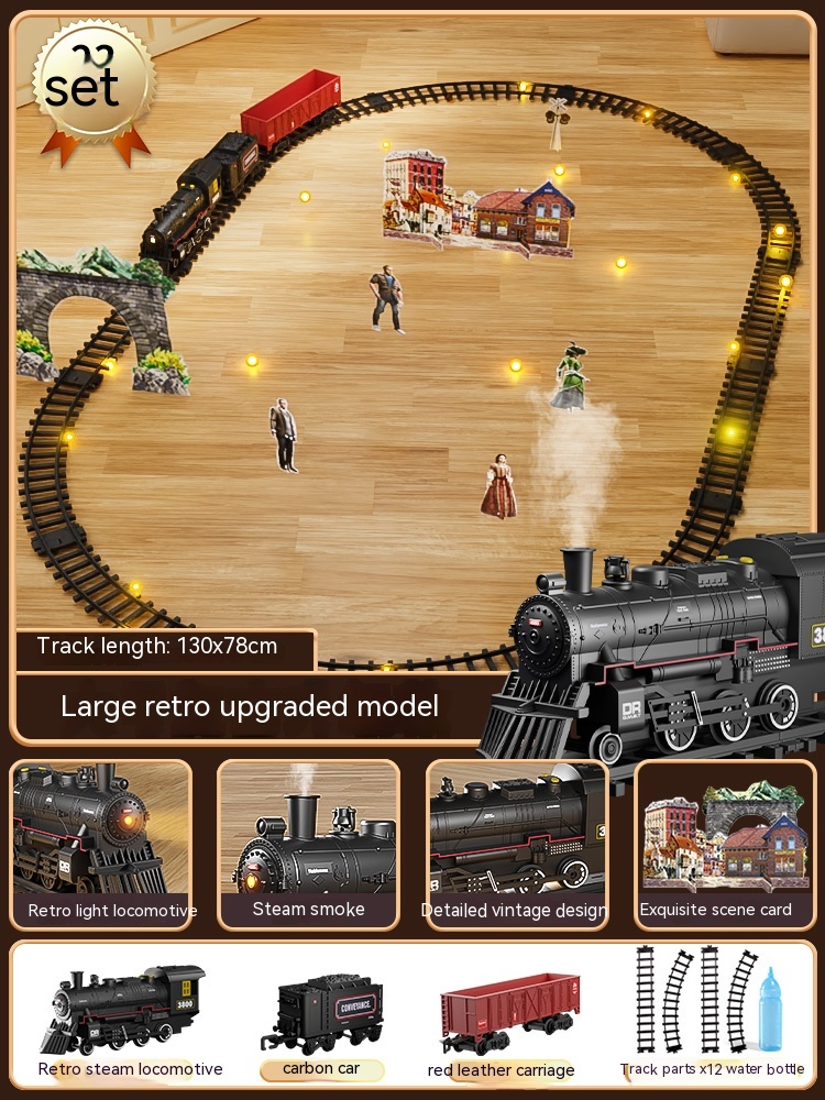 High Speed Railway Children's Small Train Track Toys (1)