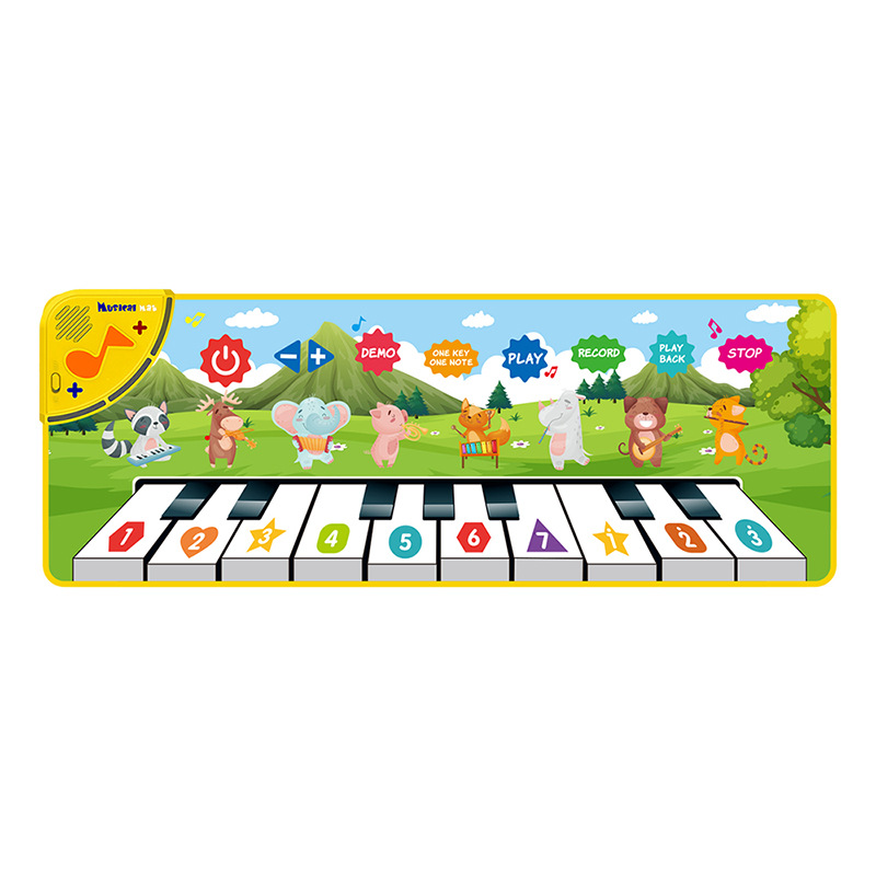Baby Early Education Musical Instrument Crawling Mat Toy (4968Bags)
