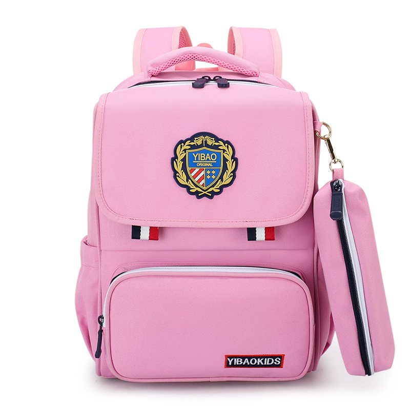 New Style Children's Schoolbag Men And Women Backpack (Pink)