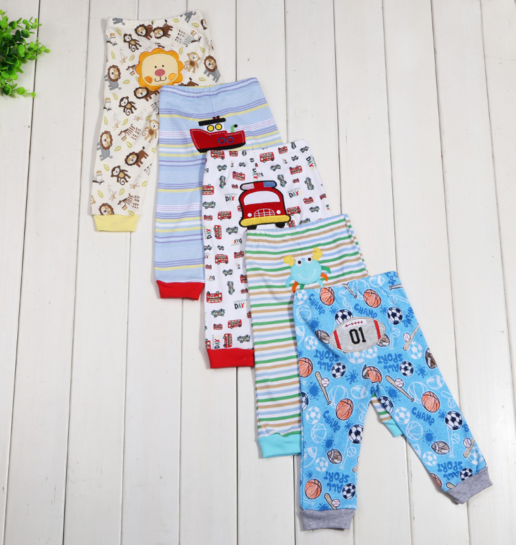 Cute And Simple Summer Children's Pants Five Packs (12 [months], Random [male])