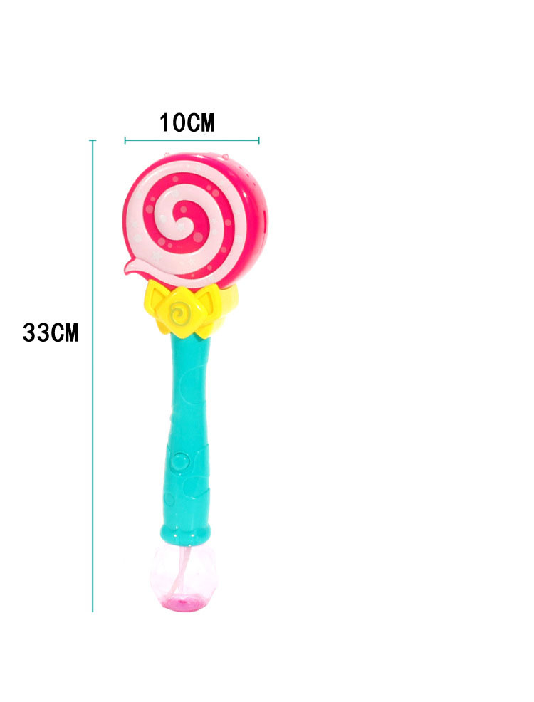Electric Magic Bubble Machine Toy Music (Pink)