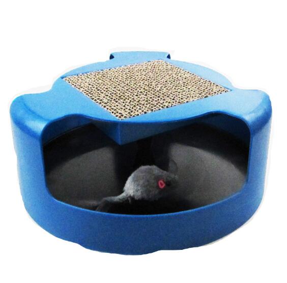 Automatic Pet Toy – Fun Interactive Cat Toy (Blue)