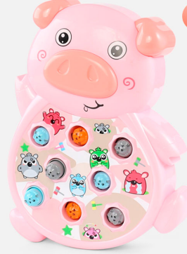 Children's Toy Percussion Game Machine (Pink)