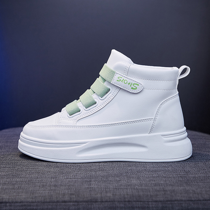 Running and casual shoes with a platform sole (35, Green)