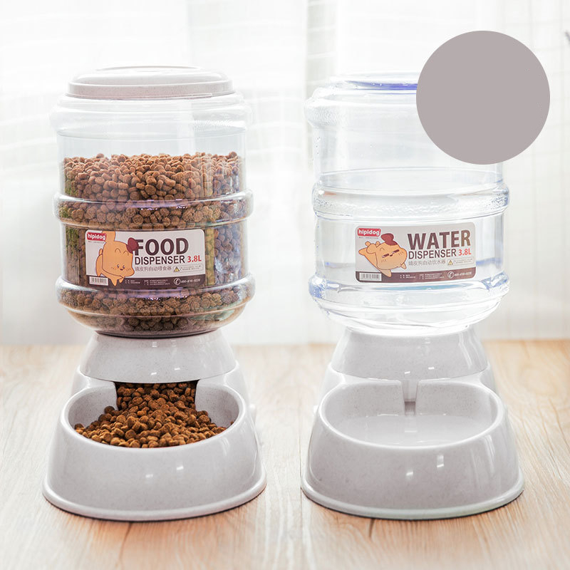 Dual-Purpose Cat Feeder for Food and Water (1)
