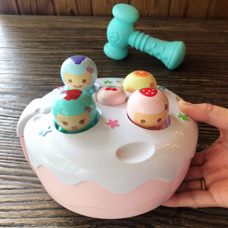 Infant Children Playing Hamster Toy Girl Electric Educational Toy (Pink)