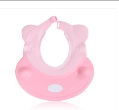 Silica Gel Shampoo For Infant Ear Protection Bath (Pink)
