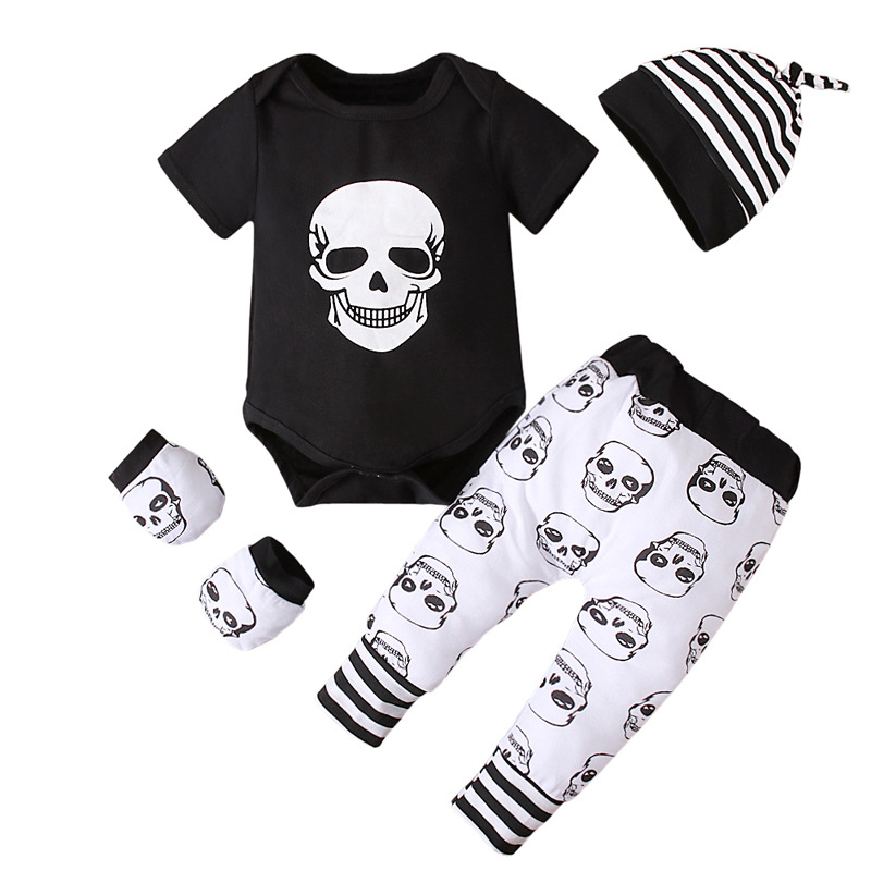 4-Piece Kids’ Pajama Set (100 [cm])
