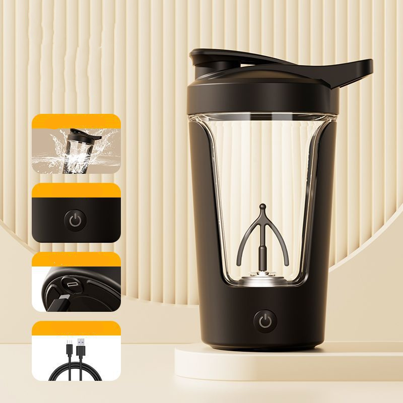400ml automatic multi-purpose mixing cup (Black)