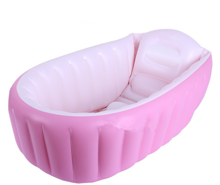 Newborn Supplies Bathtub Baby Bathtub (Pink)