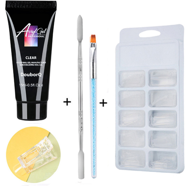 Nail Art Polish for Nail Extensions – DIY Manicure (Pink)