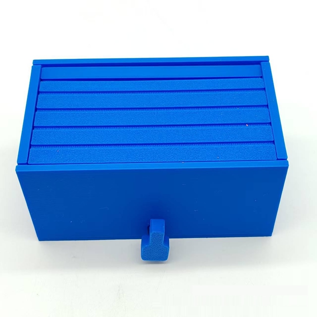 Wall-Mounted Car Garage Door Key Holder (3D Printing Blue)
