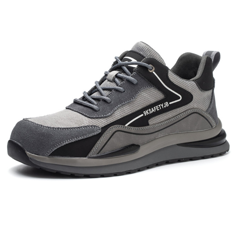 Breathable Knitted Sports Shoes (36, Grey)