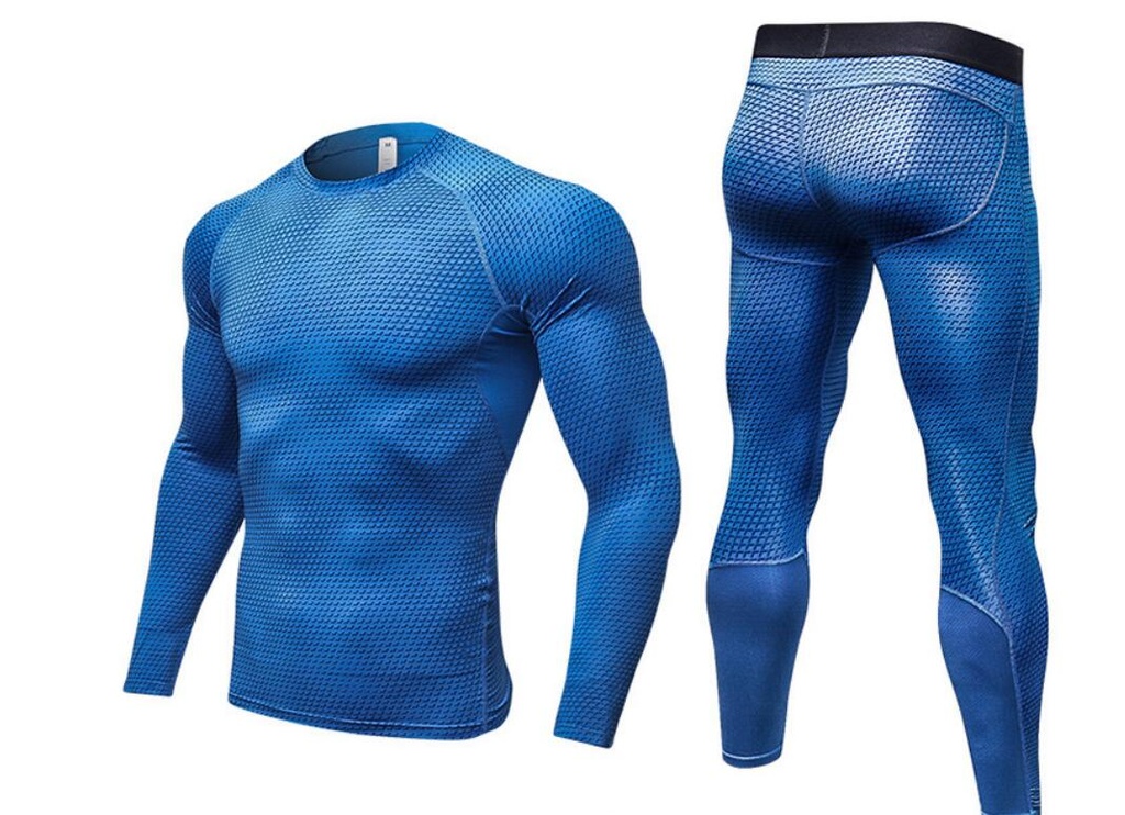 Training Tights (M, Blue)