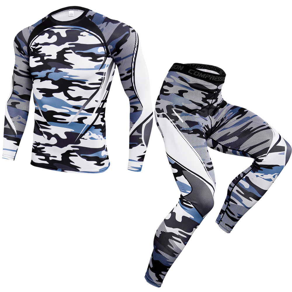 Outdoor fitness sports suit men's quick-drying pants (M, 1)