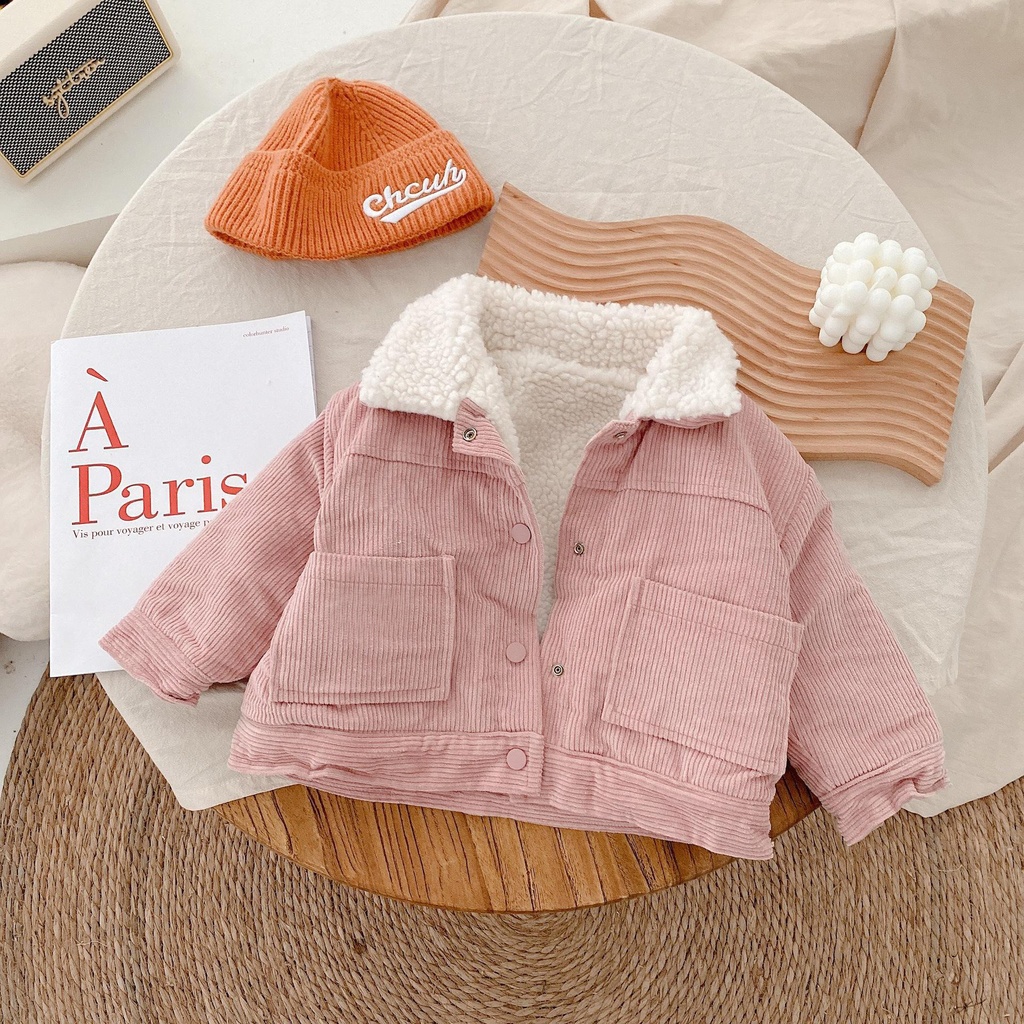 Boys And Girls Warm Children Shirt (100 [cm], Pink)
