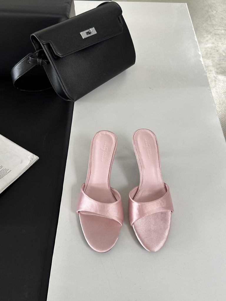 Open Toe Sandals For Women (35, Pink)
