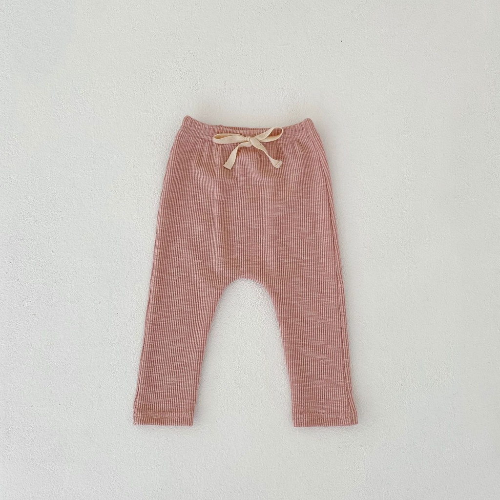 Infants And Children Men And Women's Cotton Pants Leggings (100 [cm], Pink)