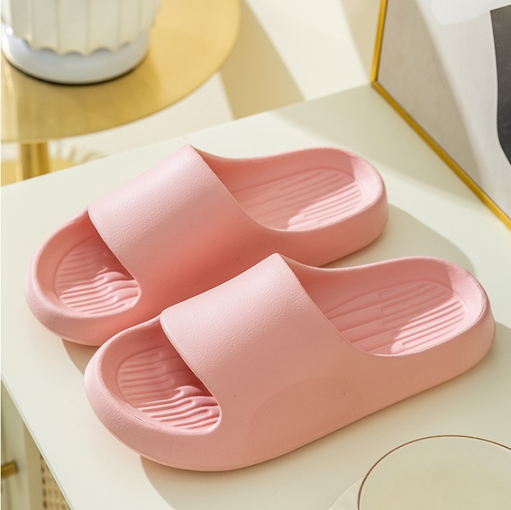 Plus Size Anti-slip Slippers With Soft Bottom (40 - 41, Pink)